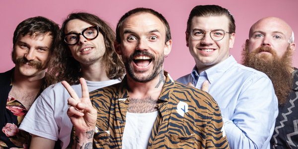 Idles Band Pink